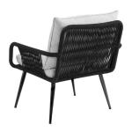 طقم خارجي - دبار - قطعتين - أسود ورمادي