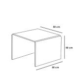 طقم أثاث خارجي - 5 قطع - بني وأوف وايت - MAM135