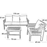 HED.MH025-1 أثاث خارجي - بيج