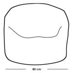 طقم بين باج 3 قطع بي في سي ضد الماء وفوم - متعدد الألوان