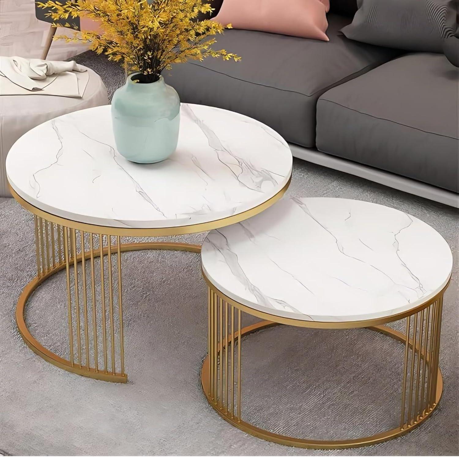 طقم اتنين طاولة وسط