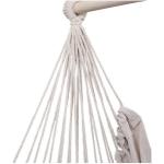 أرجوحة مكرمية معلقة قطن - بيج