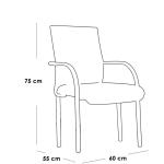 طقم أثاث خارجي حديد و قماش مقاوم للماء 3 قطع - متعدد الالوان