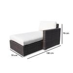 شزلونج  رتان - بني