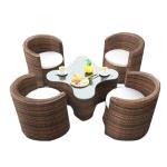 ETH.EL22 طقم أثاث خارجي - بني