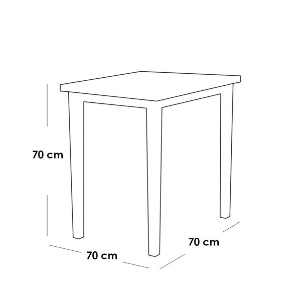 طقم أثاث خارجي حديد و قماش مقاوم للماء 5 قطع -بيج
