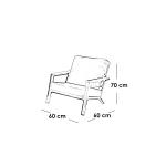 طقم أثاث خارجي حديد و قماش مقاوم للماء 5 قطع -رمادي
