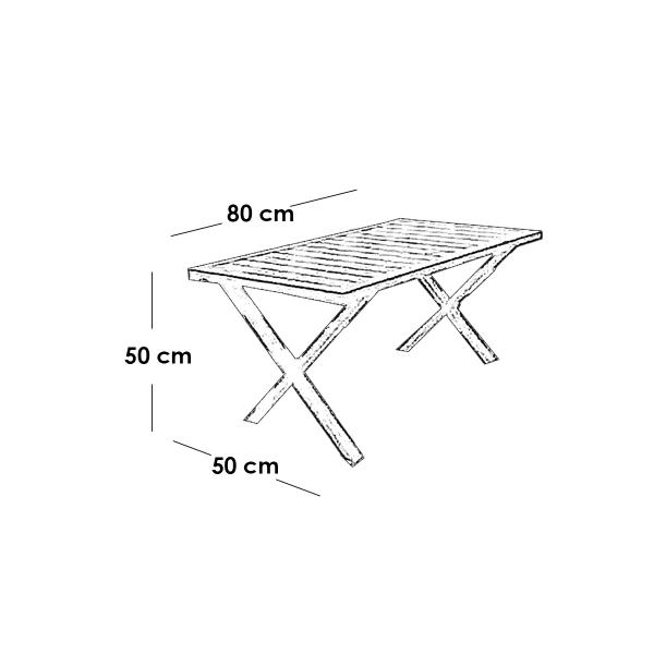 طقم أثاث خارجي حديد و قماش مقاوم للماء 5 قطع -رمادي