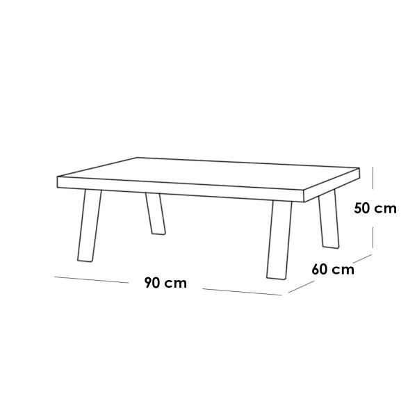 طقم أثاث خارجي حديد و قماش مقاوم للماء 4 قطع - بيج