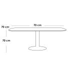 طقم أثاث خارجي حديد و قماش مقاوم للماء 5 قطع -متعدد الالوان
