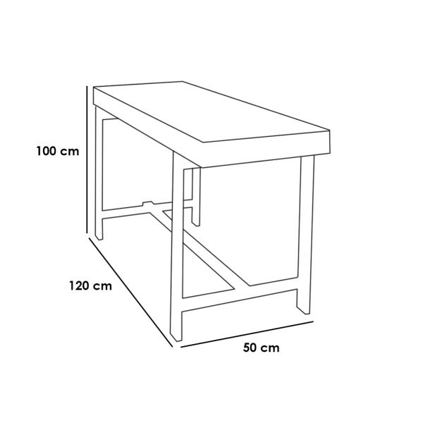 سفرة و 4 كراسي بار ستيل وام دي اف بيج وأسود