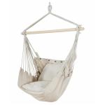 أرجوحة مكرمية معلقة قطن - بيج