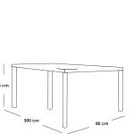 طقم أثاث خارجي حديد و دوبار 13 قطع - رمادي
