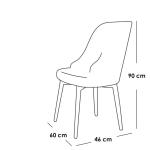 طقم اثاث خارجي 3 قطع - رمادي - ETE.RA.102