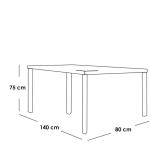 طقم اثاث خارجي 7 قطع رمادي - RSH.SH116
