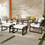 طقم أثاث خارجي - 6 قطع - SAT206