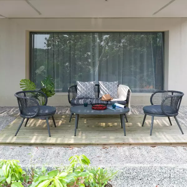 طقم أثاث خارجي - 4 قطع - SAT230