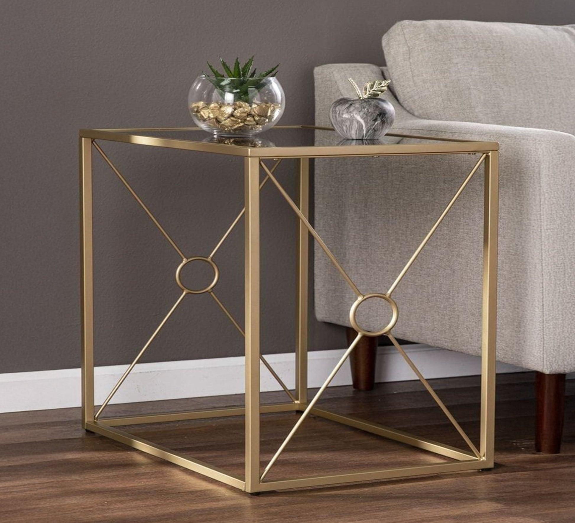 square-side-table-with-a-gold-metal-frame-and-a-gl