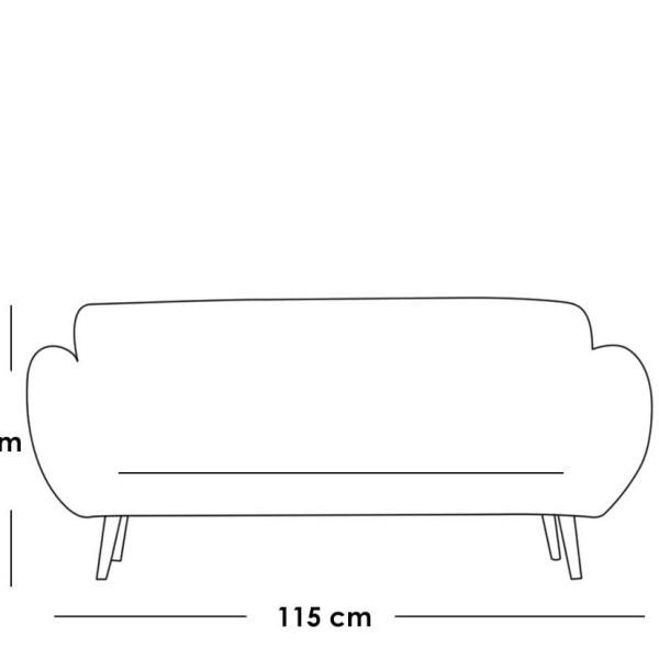 طقم اثاث خارجى 4 قطع - رمادي