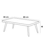 طقم اثاث خارجى 4 قطع - رمادي