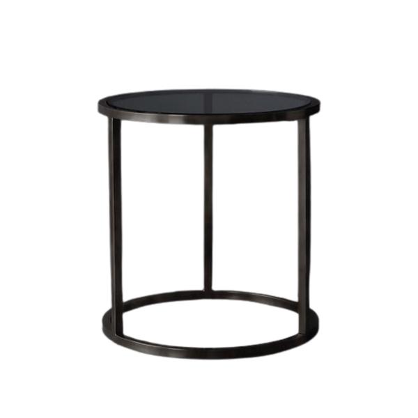 ترابيزة جانبية حديد أسود - 60×50×50 سم