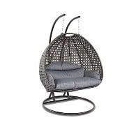 Double Hanging Chair-Brown - ETH.B.2