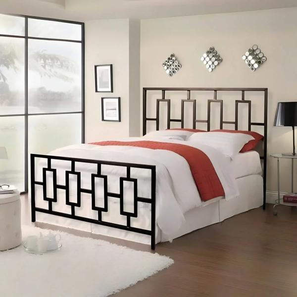 سرير - ستيل - أسود